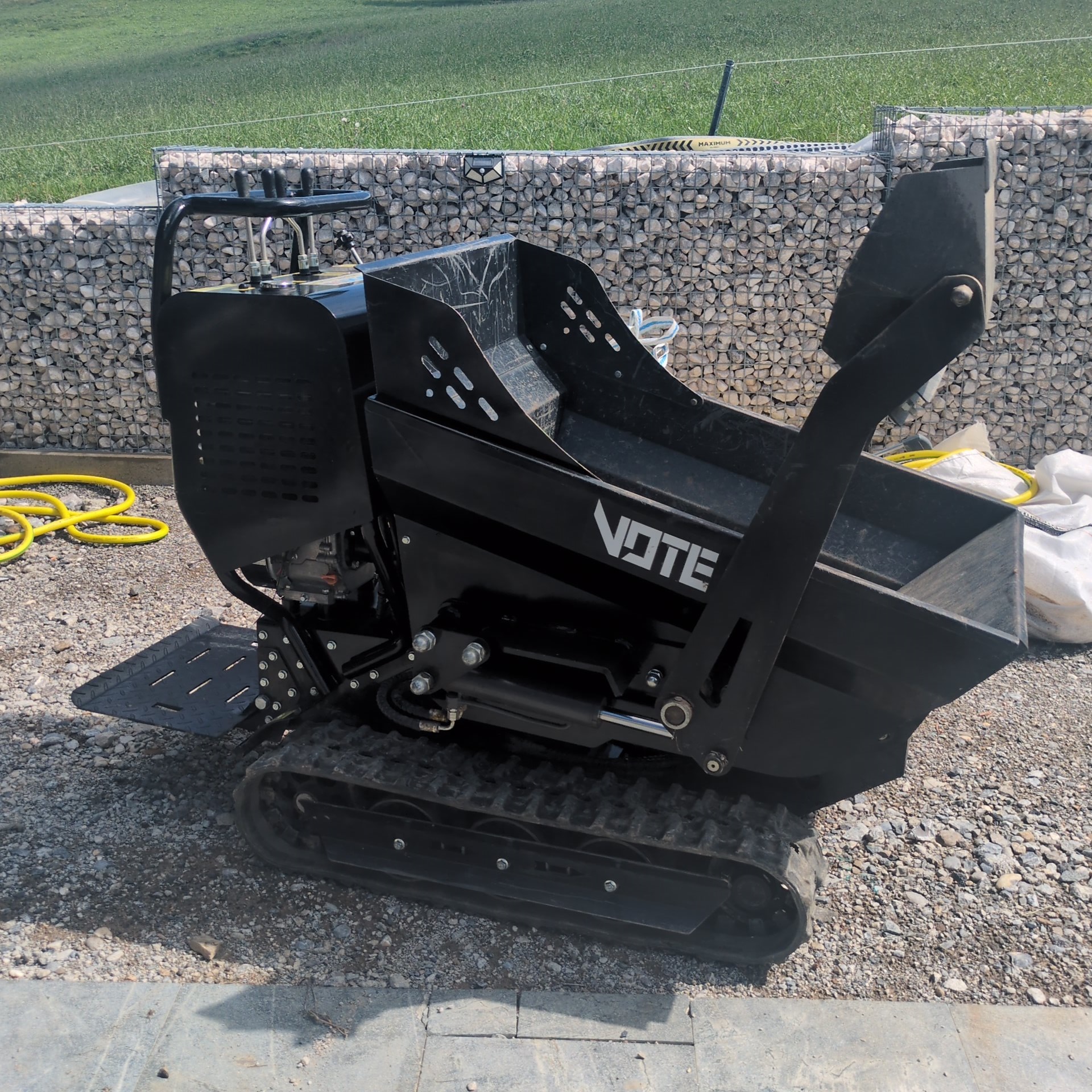 VOTE Mini Dumper im Langzeittest nach 145 Betriebsstunden