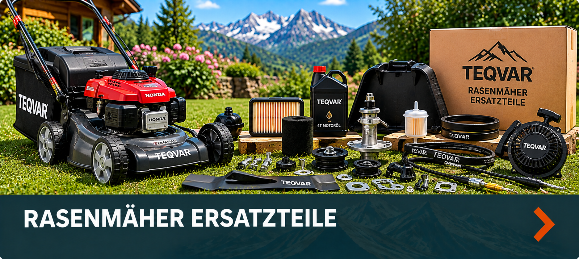 Rasenmäher Ersatzteile Rasenmäher Ersatzteile für den TEQVAR Praxiseinsatz
