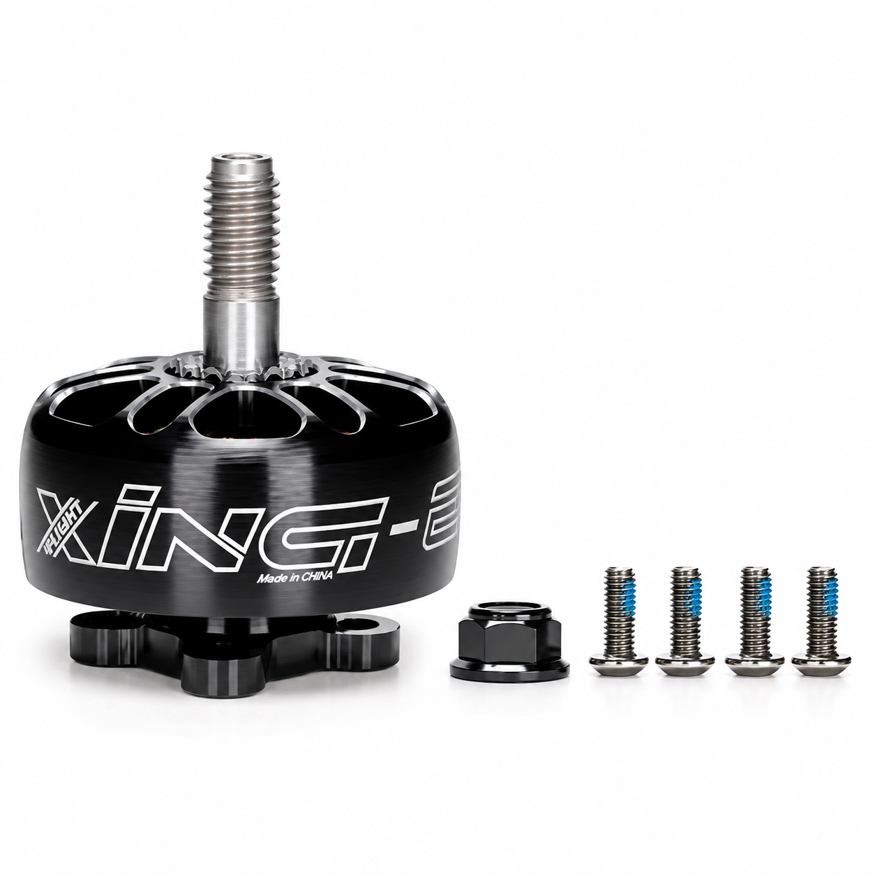 ChatGPT Image 8. Okt. 2026, 20_57_33 iFlight XING-E Pro 2207 1800KV Brushless Motor für 5-Zoll FPV-Drohnen und 6S-Setups.
