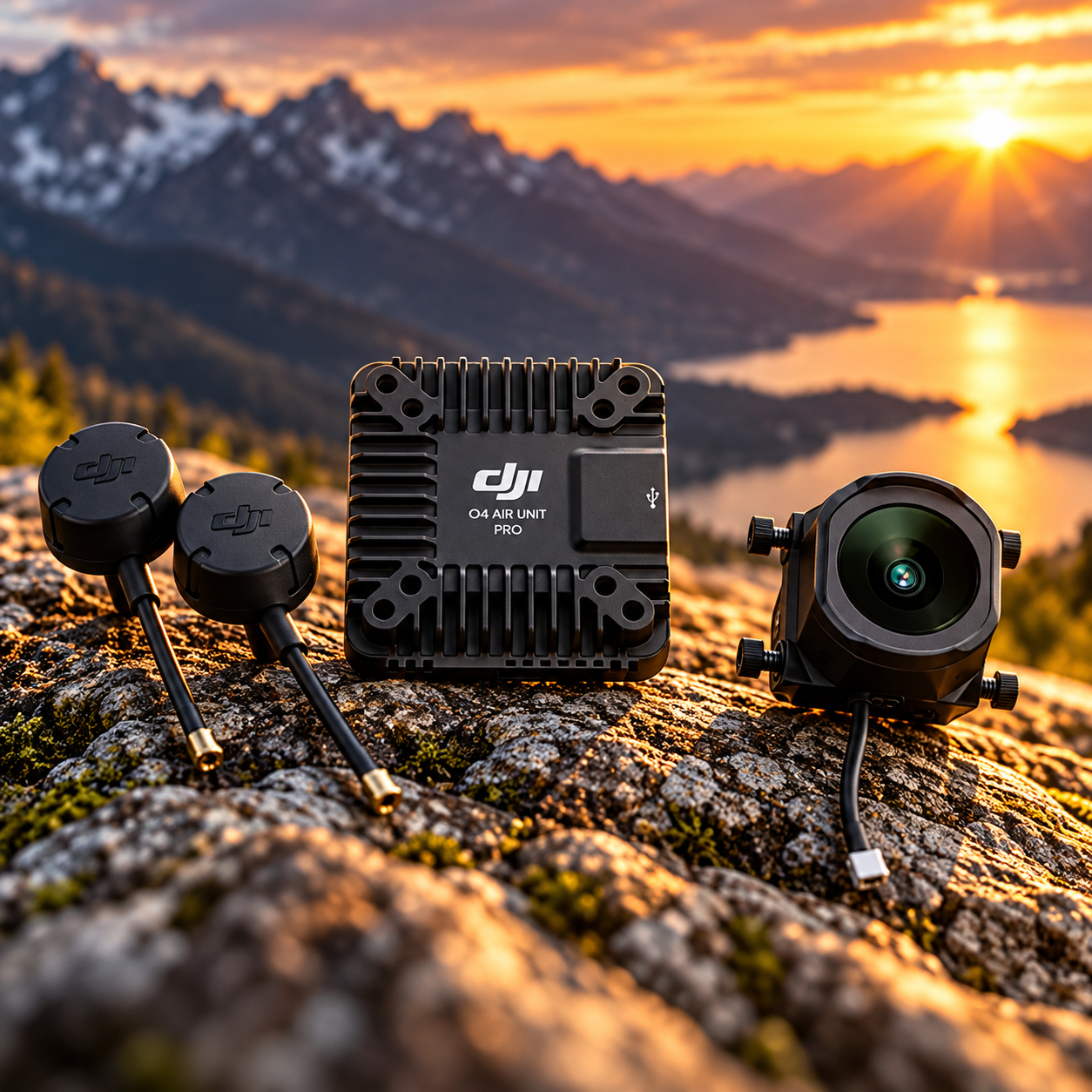 ChatGPT Image 9. Okt. 2026, 12_17_52 DJI O4 Air Unit Pro mit Kamera und Dual-Antennen für FPV – verbaut im GEPRC Tern LR40, iFlight Nazgul und Chimera 7.5"
